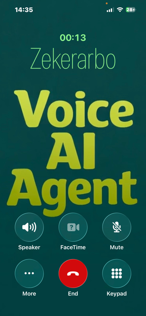 Fay ZekerArbo Voice AI Agent