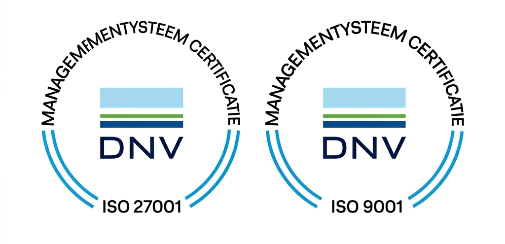 ISO 27001 ISO 9001 Conversed AI Agents Verticaal