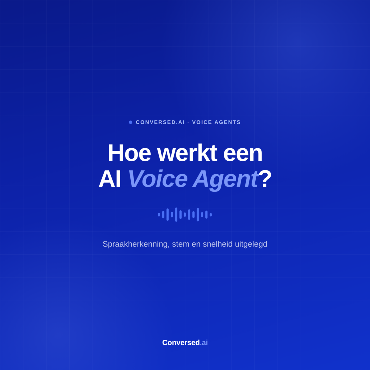 Conversed.ai Voice AI Agent
